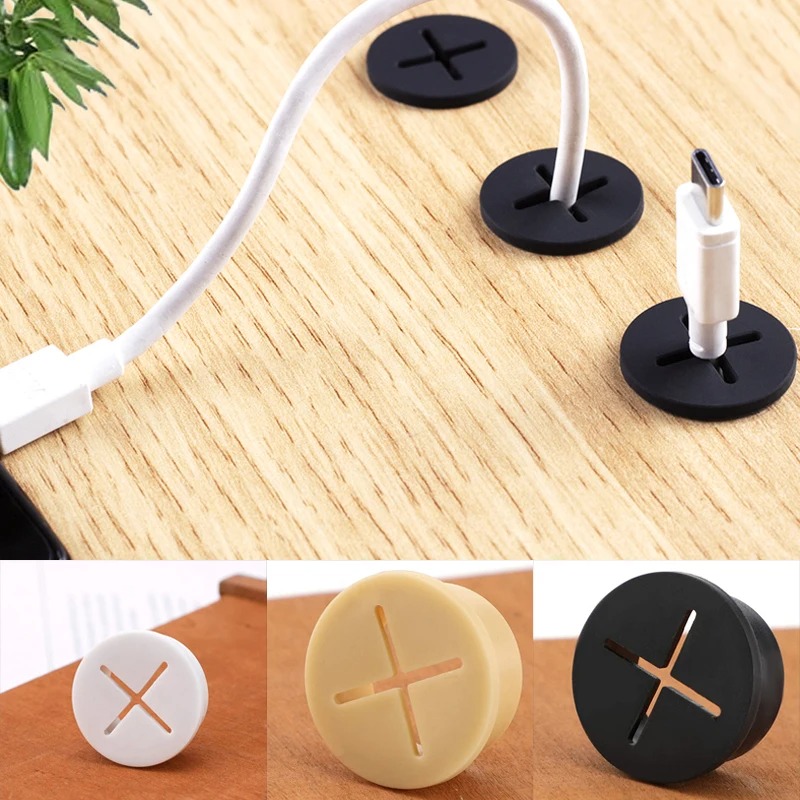 5 Cái Nắp Che Lỗ Cáp Tròn Bằng - đánh giá và giá Cable Lock Flexible
