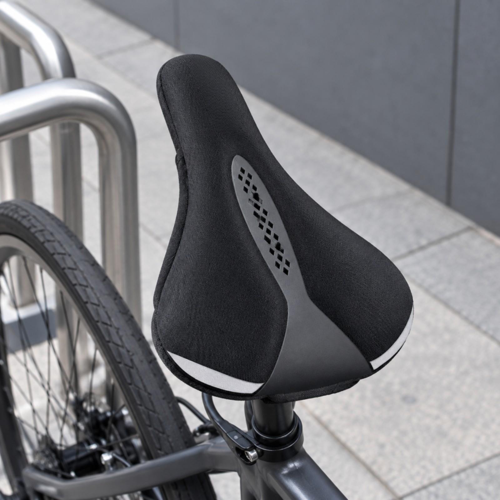 Supportive Bicycle Saddle Pad  - đánh giá và giá Cycling Commute In Rain